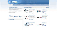Desktop Screenshot of comarel.it